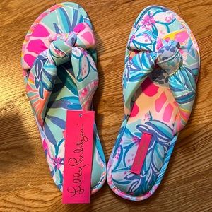 NWT Lilly Pulitzer Pool Slippers
